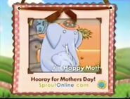 The characters in a 2010 Hooray for Mother's Day promo.