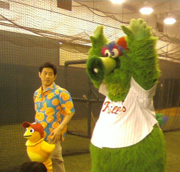 Phillie Phanatic: The green furry fan favorite