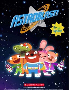 Astroblast promo poster
