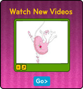 Web ad for new videos.