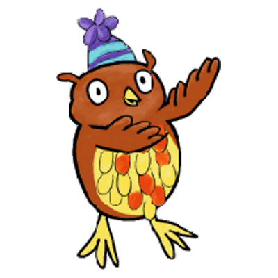 animated owl pictures for kids