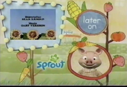 James the Cat split-screen credits during March Menu