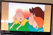 Caillou on June 26, 2013.