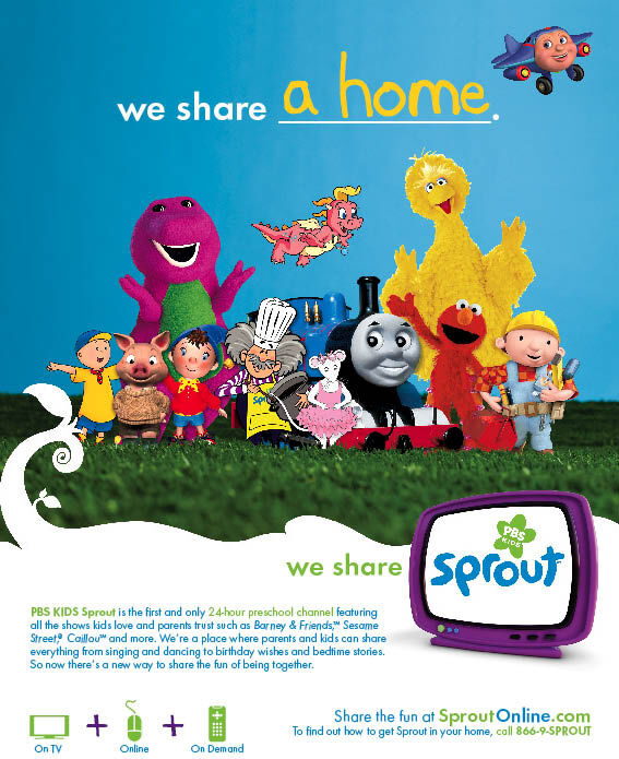 Pbs Kids Sprout Characters