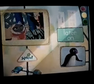 "Roads" split-screen credits after Sagwa, the Chinese Siamese Cat
