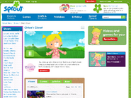 The show's SproutOnline.com page in 2011.