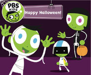 Halloween pbs kids