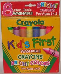 Crayola Kid's First Jumbo Washable Crayons