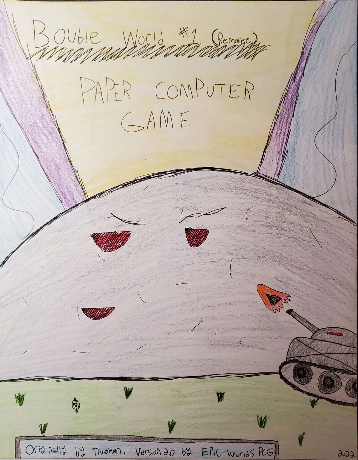 Bouble World 1 (2nd Remake) Paper Computer Games Fandom