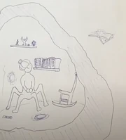 Granny in her asteroid