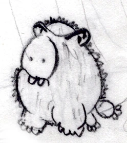 An Ape-Ball, as seen in . Art by .