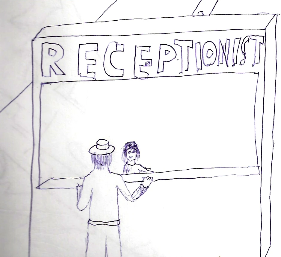 Receptionist Paper Computer Games Fandom
