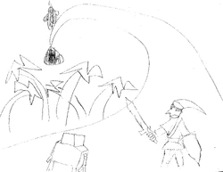 Malphoid encounters Link