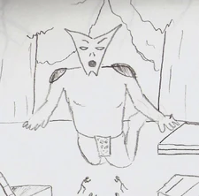 It seems unimpressive now, but what secrets does the statue hold? And why do the  worship it so intently?