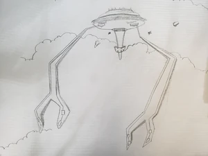 Outpost X in Planetroid X form