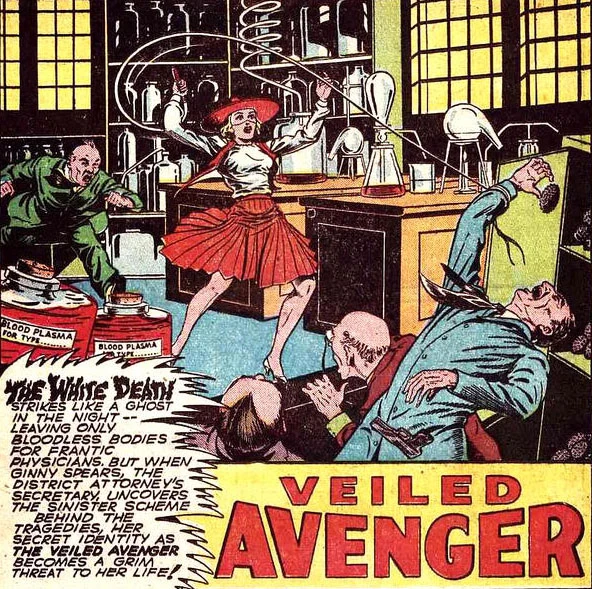 Veiled Avenger Public Domain Super Heroes Fandom
