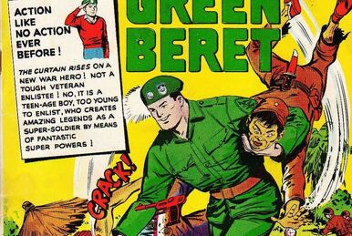 Super Green Beret, Public Domain Super Heroes