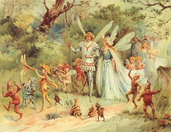 Fairy King Queen Public Domain Super Heroes Fandom