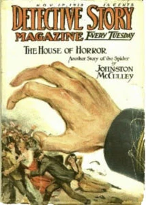 Spider cover Detective Story Magazine Nov 1918