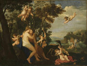 Karel Philips Spierincks - Jupiter and Callisto
