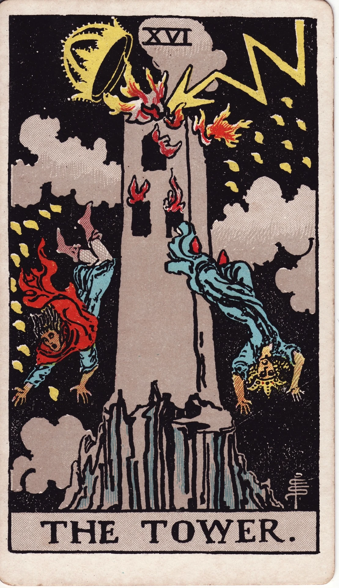eight☆タロットキャンドル☆THE TOWER Tower | Public Domain Super Heroes | Fandom