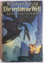 Cover of the German translation of The Lost World from 1926.