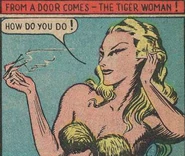 Tiger Woman from Prize Comics