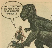 Grendel as depicted in Conquest #1.