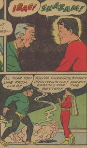 "Stinky" and Billy transform into their alter-egos.