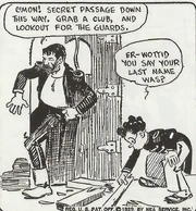 The first appearance of Captain Easy from 1929