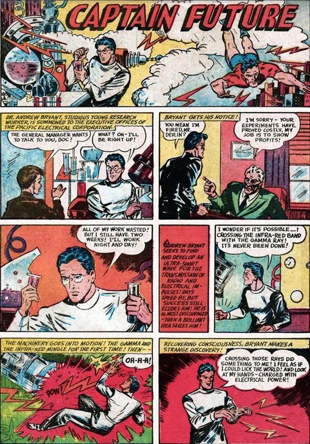 Captain Future | Public Domain Super Heroes | Fandom