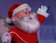 Santa as seen in Rudolph the Red Nose Reindeer (1964)