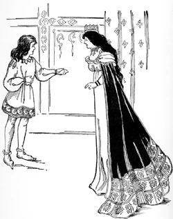 Gareth and Queen Bellicent