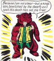 Bear prince comic