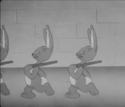 2 other marching hares