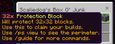 Coal Claim block description