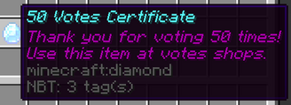 50 votes cert