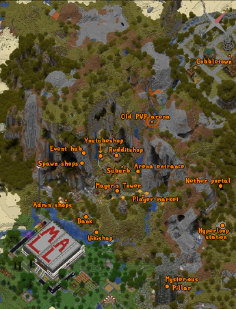 Spawn dynmap