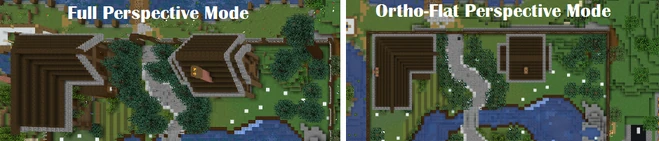 Bluemap perspective modes comparison