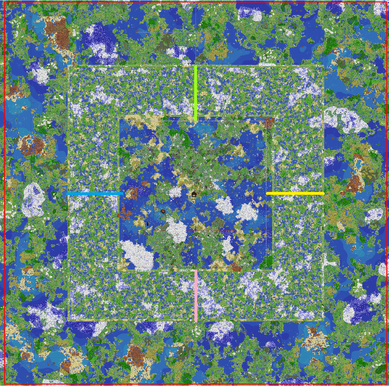 Betaway Placement as seen on Dynmap