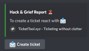 Hack & Grief report button