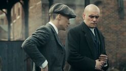 Thomas Shelby and Danny Whizz-Bang at the Yard.