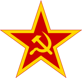 800px-Communist star with golden border and red rims