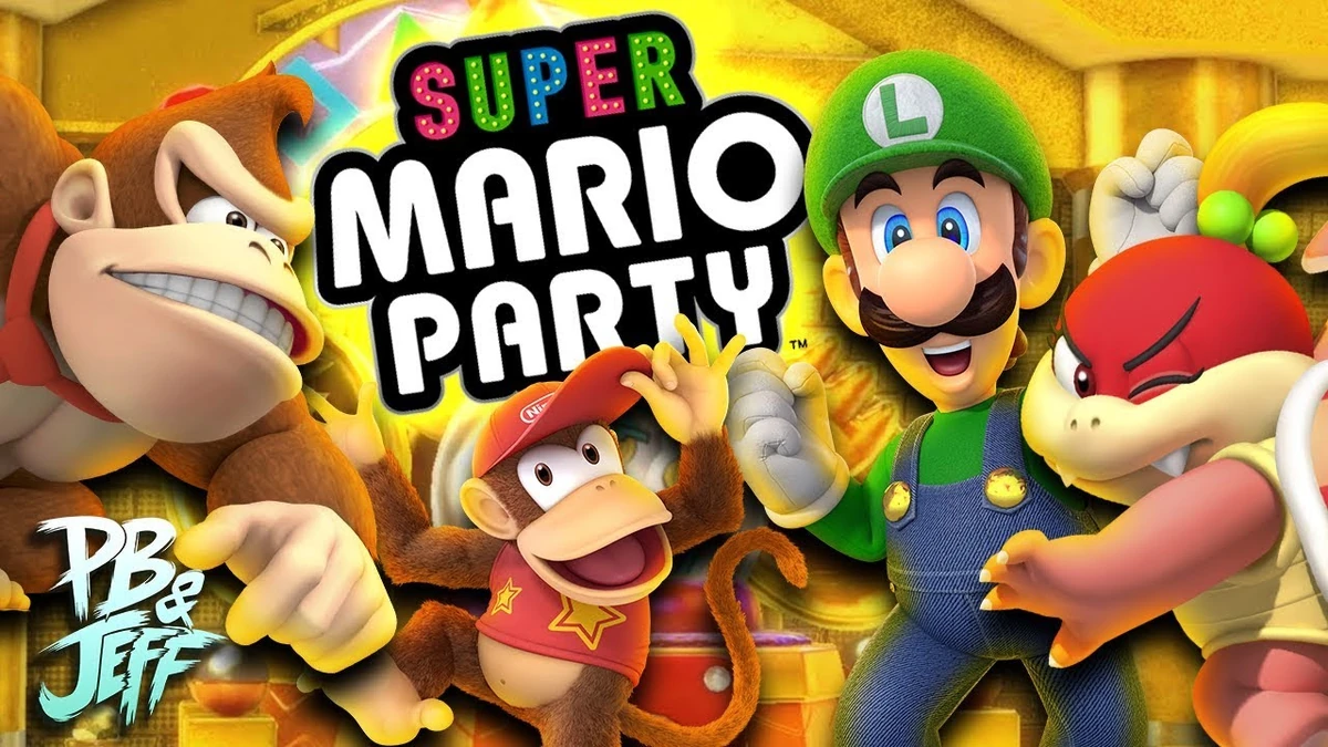 Super Mario Party Kamek's Tower Go for the Gold! (Part 1) Peanut Butter Gamer Wiki Fandom