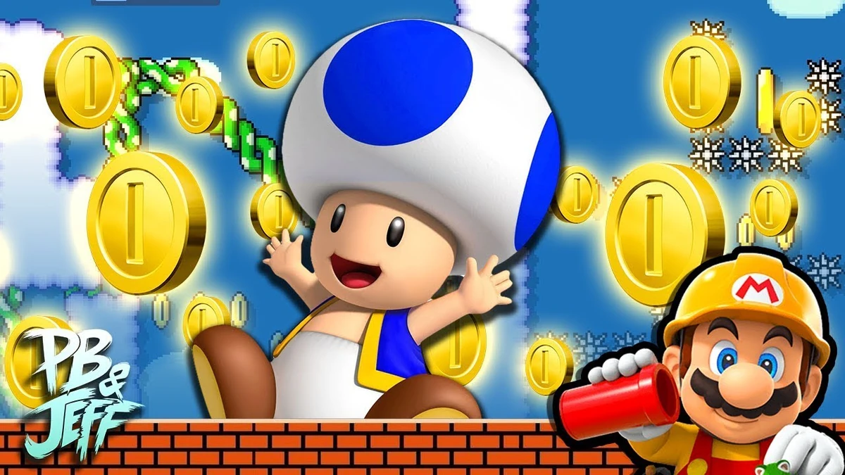 Super Mario Maker 2 Toad's Coin Collection (Viewer Levels 3) Peanut