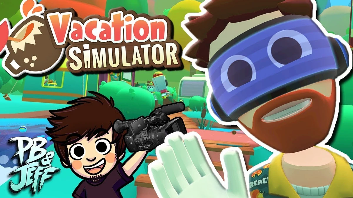 Vacation Simulator (HTC Vive) WILDERNESS CHILL (Part 2) Peanut