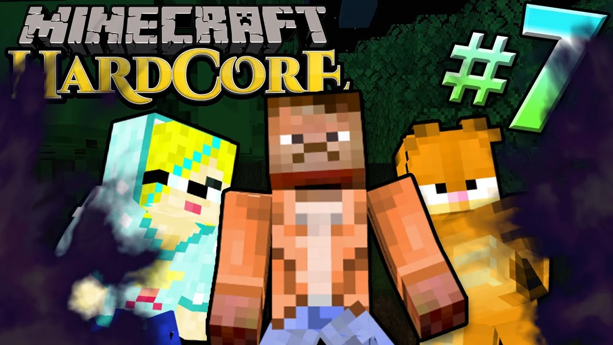 Minecraft Hardcore NB 1 Part 7 Into the Darkness Peanut Butter