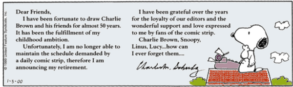 January 2000 comic strips | Peanuts Wiki | Fandom