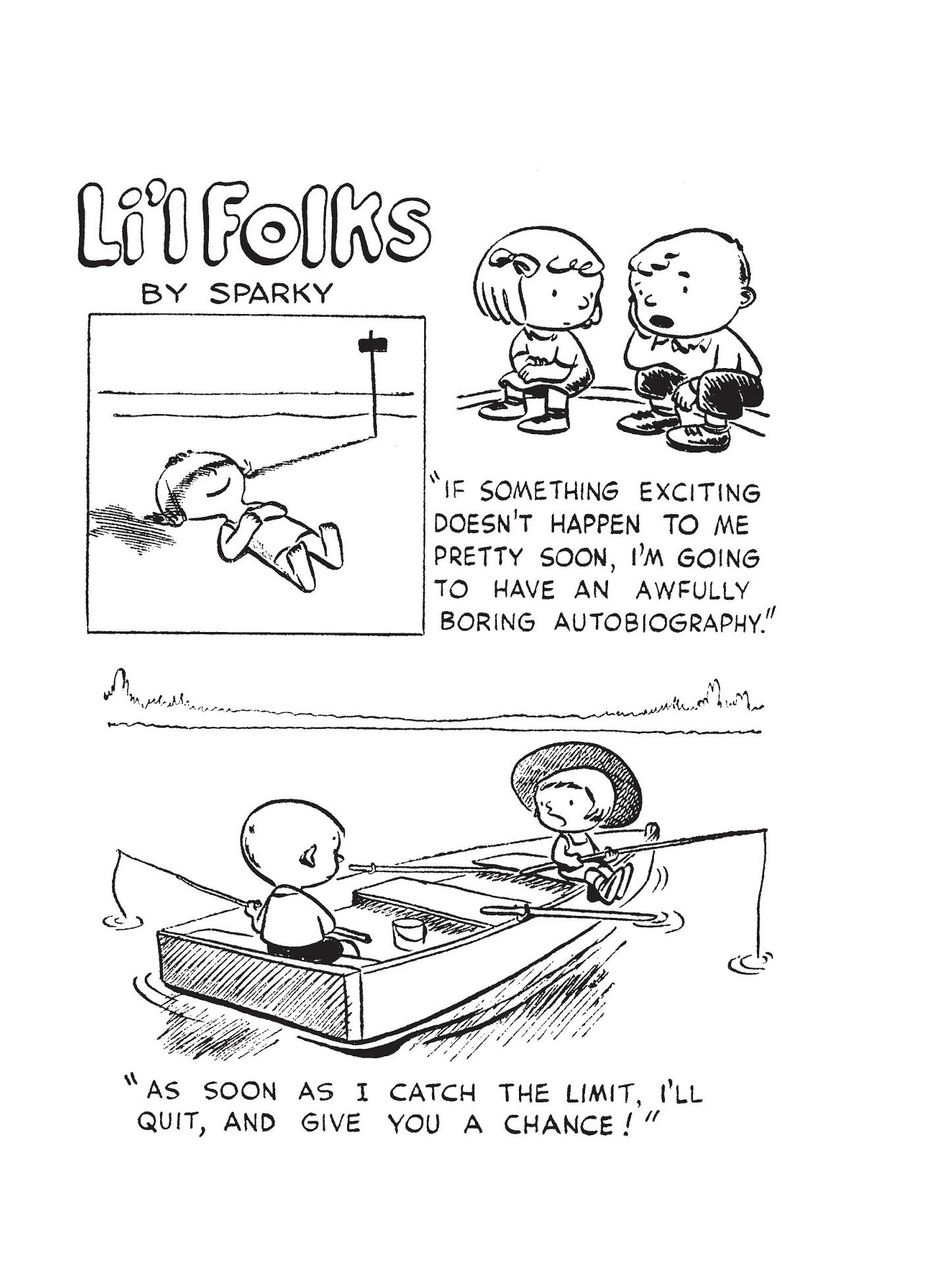 『リル・フォークス』（Li'l Folks） Li'l Folks, Big Laughs! - Charles M. Schulz Museum