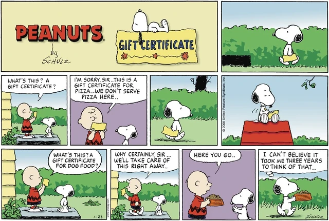 January 00 Comic Strips Peanuts Wiki Fandom